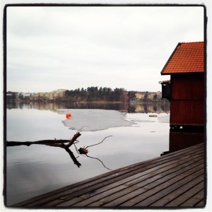 Bryggstugan i Huvudsta Strand