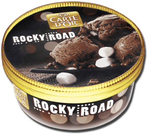 Rocky road glass