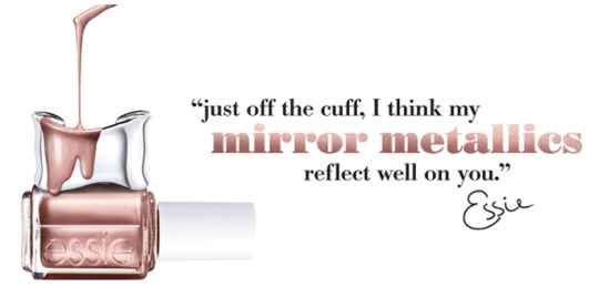 Essie mirror metalics