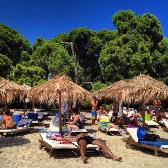 Finaste G på Koukounaries