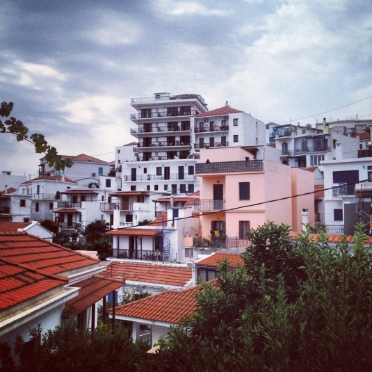 Högst upp på branten - vårt hotell, Hotel Denise