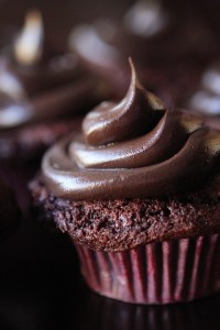 Choklad cupcake
