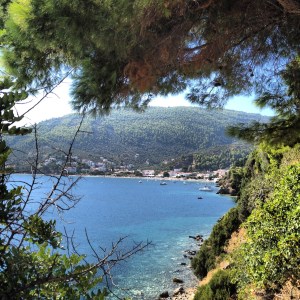 Utsikt mot Megali Ammos