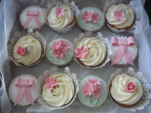 Wedding cupcakes