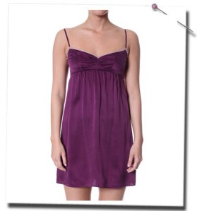 Washup slipp dress i red wine