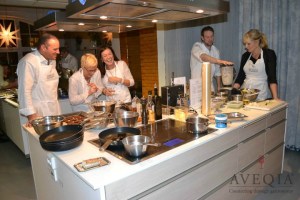 Det är roligt att laga mat