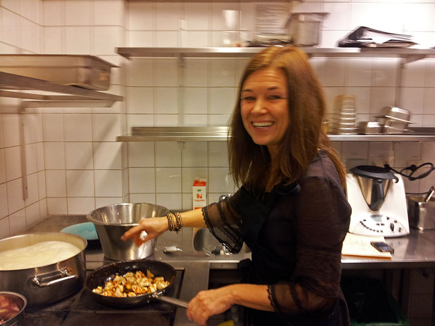 Lagar mat på Griffins