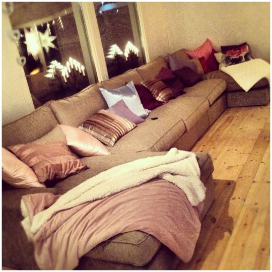 Nya fina soffan - 5 meter lång