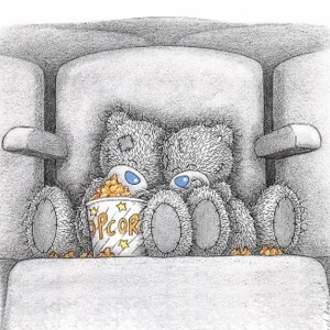 Tatty Teddy at the movies