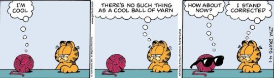 Crochet humor Garfield