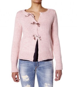 Beatle cardigan rose