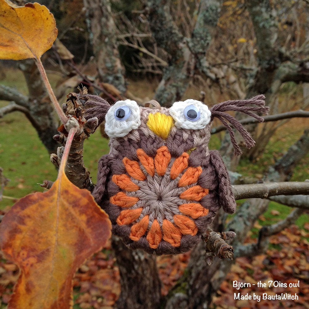 Bjorn the 70ies owl made by BautaWitch