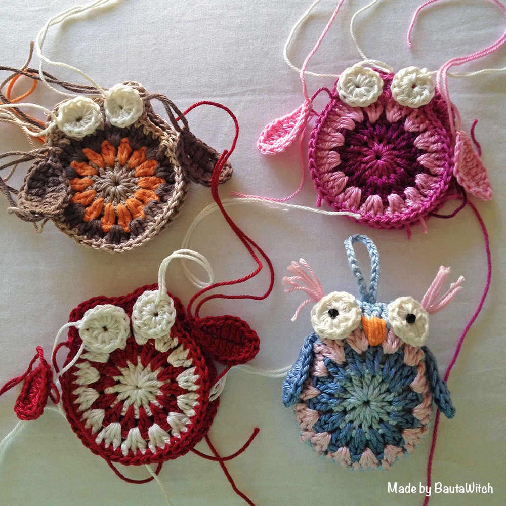 Montering av ugglor made by BautaWitch