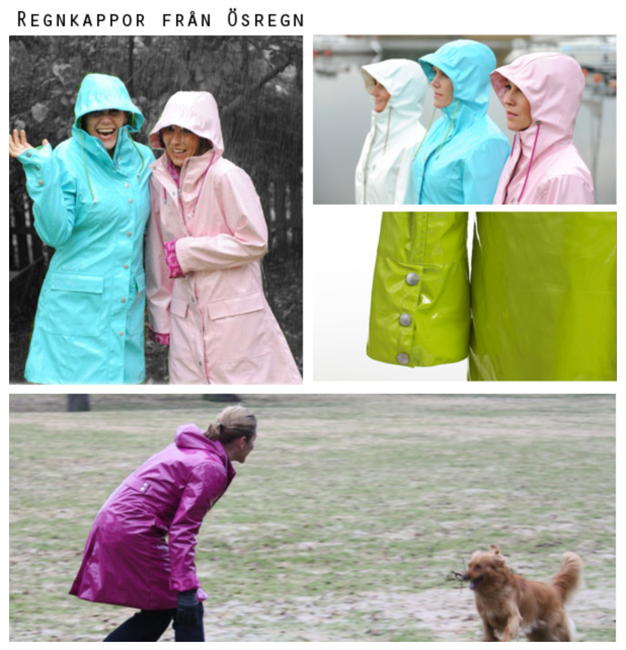 Regnkappor fran Osregn