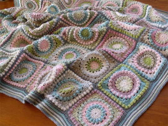 Circle of Friends afghan