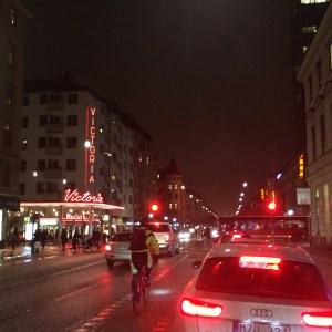 Götgatan - helt utan julbelysning