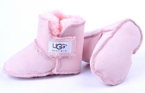 Pink baby UGGs