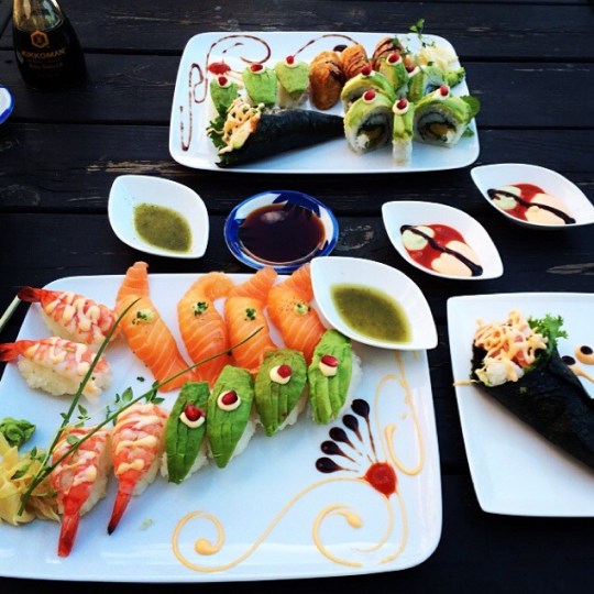 Sushi på Sushikungen