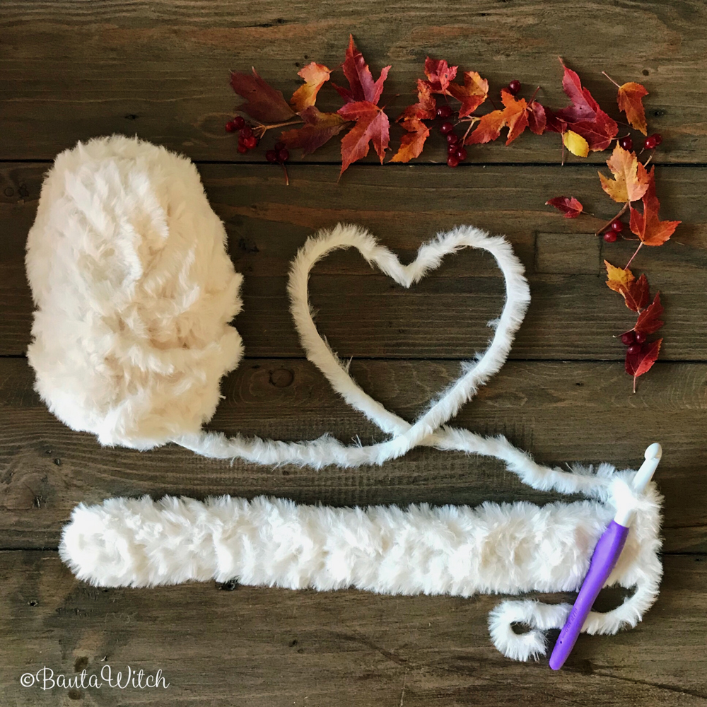 Effektgarn-BautaWitch-päls